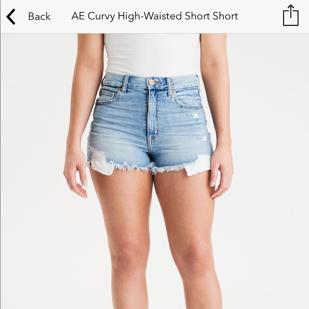 American Eagle cutoff shorts